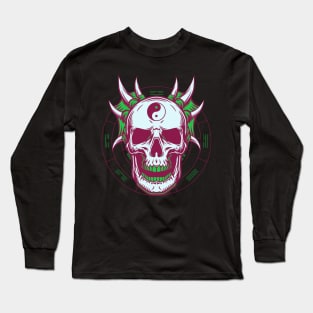 Skull of tai chi N°9 Long Sleeve T-Shirt